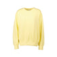 Yellow sweatshirt on a white background