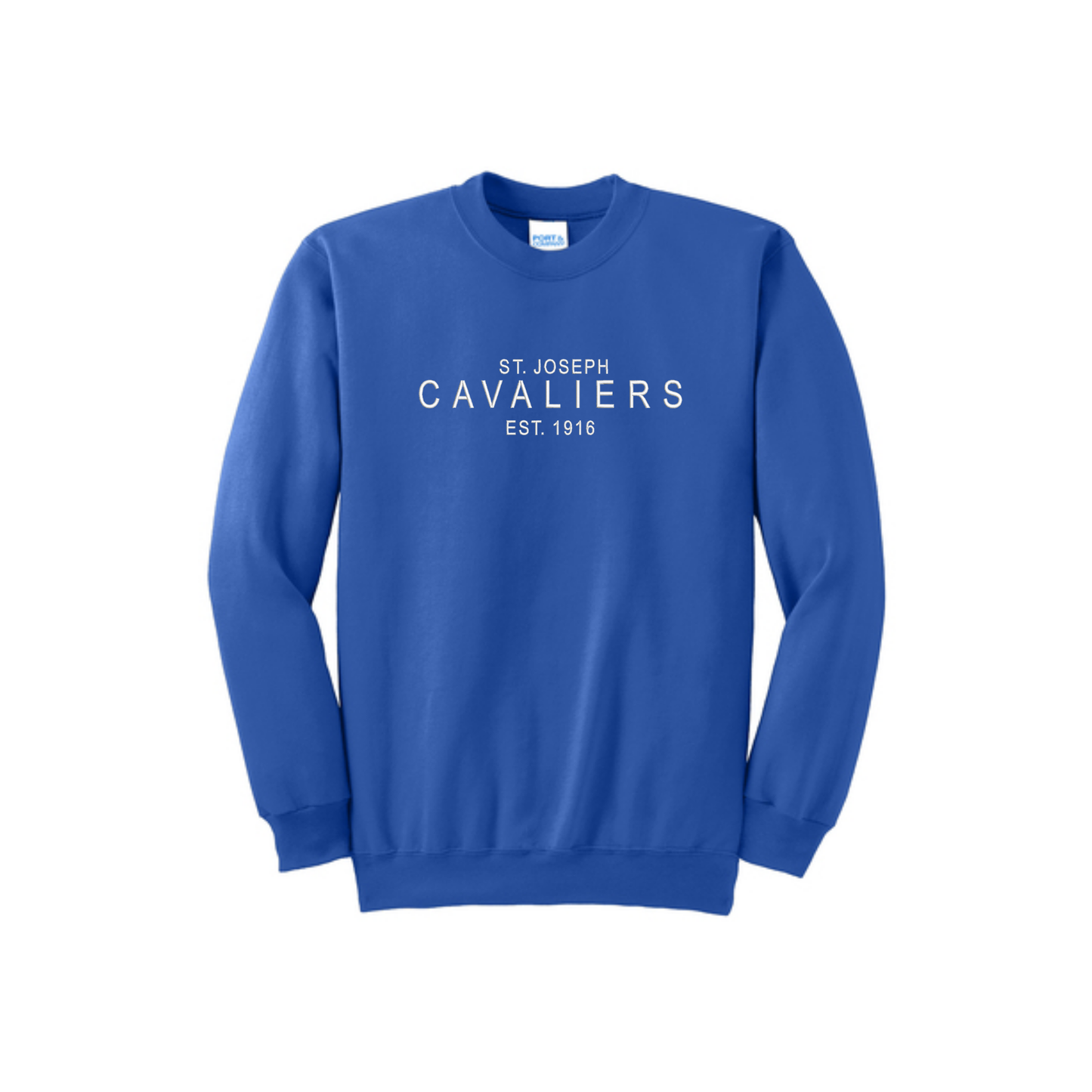 Adult St. Joseph School Cavaliers Embroidered Sweatshirt | SJSEA
