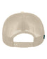 back view of a sand trucker hat with snap back closure