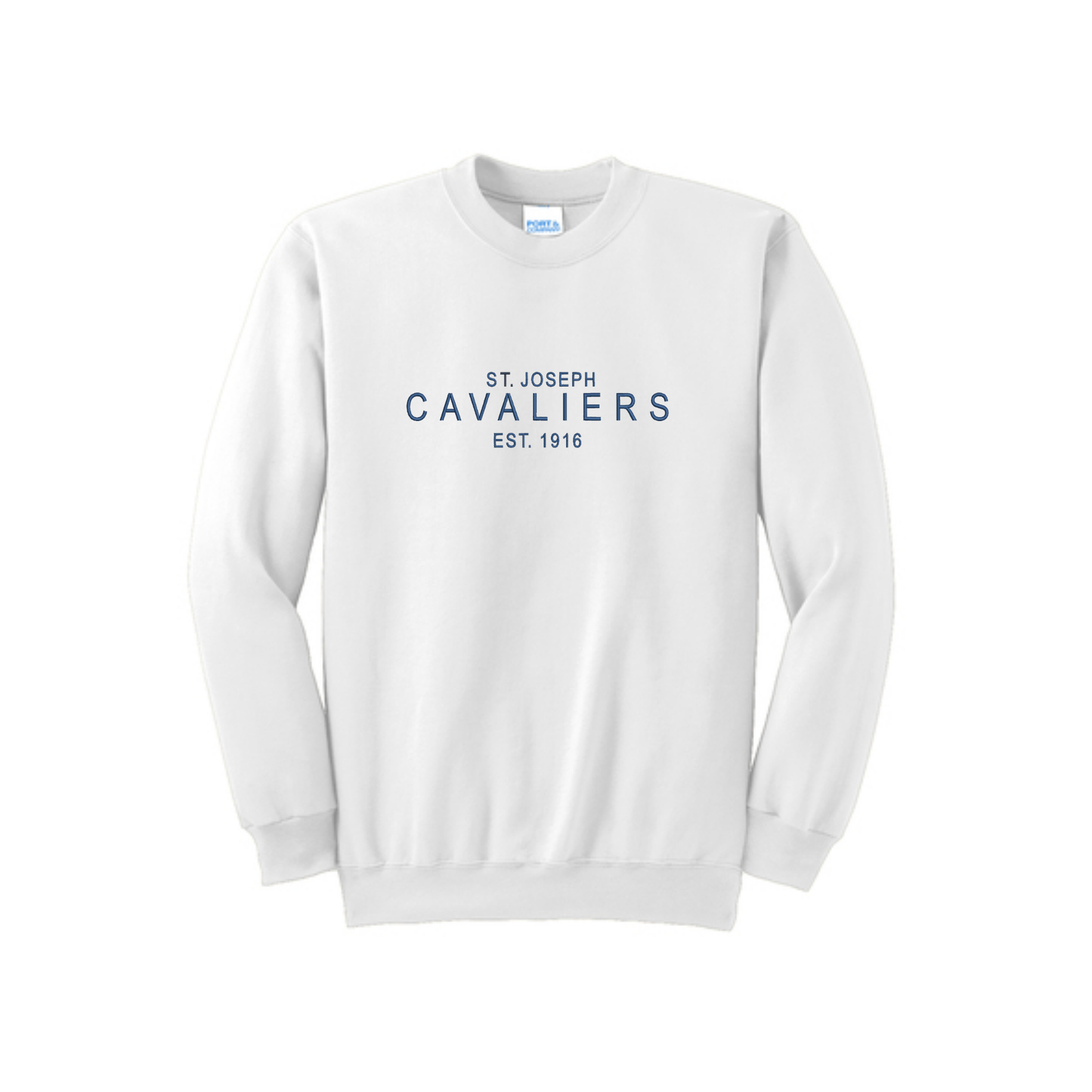 Adult St. Joseph School Cavaliers Embroidered Sweatshirt | SJSEA