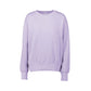 Lavender sweatshirt on a white background