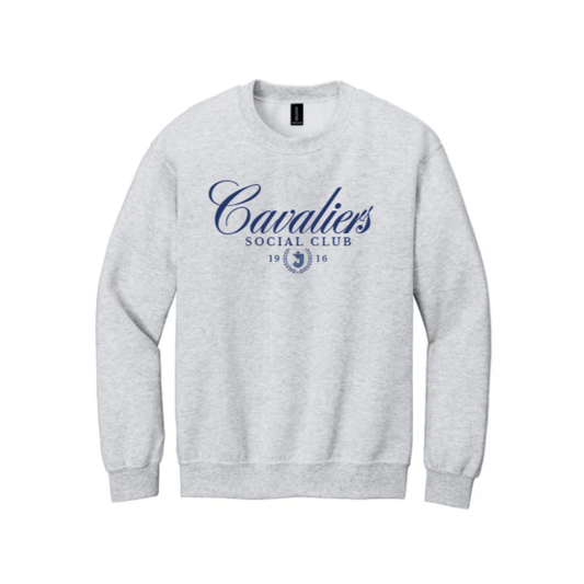 Cavaliers Social Club Adult Crewneck Sweatshirt | DTF SJS SC