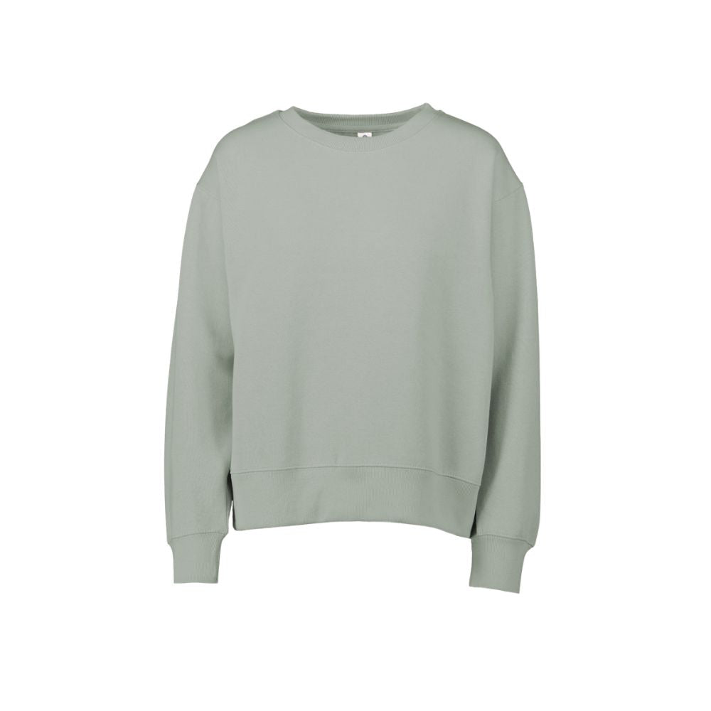 Game Day Custom Text Ladies Boxy Crewneck Sweatshirt