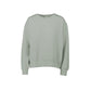 Game Day Custom Text Ladies Boxy Crewneck Sweatshirt