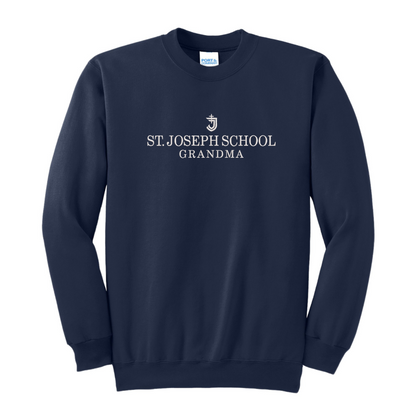 St. Joseph School Grandma Embroidered Sweatshirt | SJSE8-GM