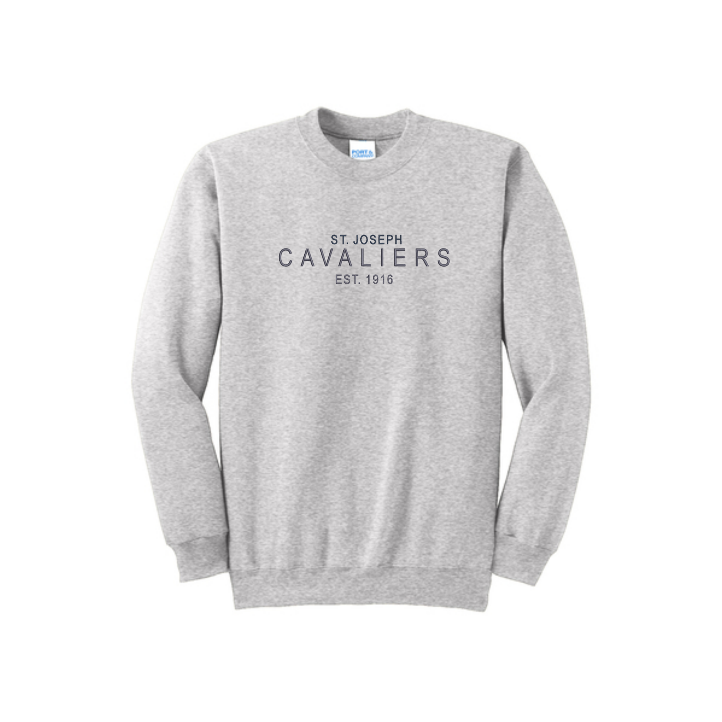 Adult St. Joseph School Cavaliers Embroidered Sweatshirt | SJSEA