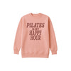 Pilates Is My Happy Hour Oversized Crew | AG X Olivia Mock