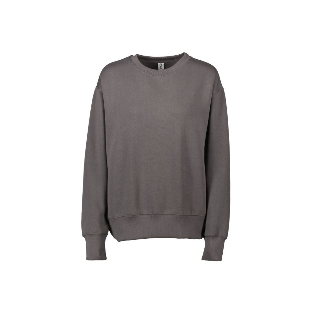 Game Day Custom Text Ladies Boxy Crewneck Sweatshirt