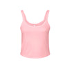 pink cropped tank top