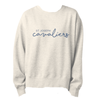 Ladies St. Joseph Cavaliers Script Embroidered Boxy Pullover | SJSE6