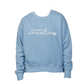Ladies St. Joseph Cavaliers Script Embroidered Boxy Pullover | SJSE6