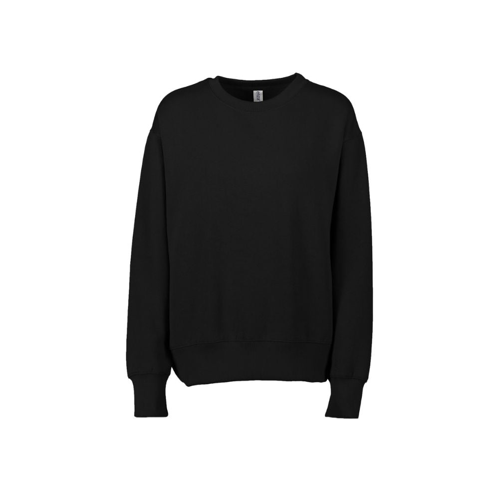 Game Day Custom Text Ladies Boxy Crewneck Sweatshirt