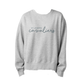 Ladies St. Joseph Cavaliers Script Embroidered Boxy Pullover | SJSE6