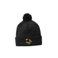 Embroidered Cougar Logo Pom Beanie | CCSED20