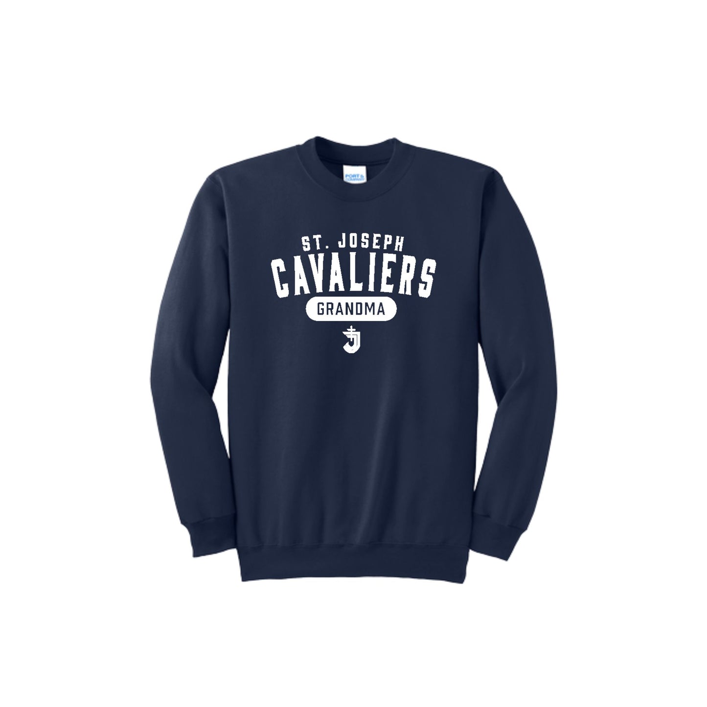 St. Joseph Cavaliers Family Adult Crewneck Sweatshirt | SJS DTF 29