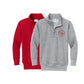 Embroidered Round Calvary Christian Cougars Logo Quarter Zip| Adult and Youth Fit | CCS_SF_E4
