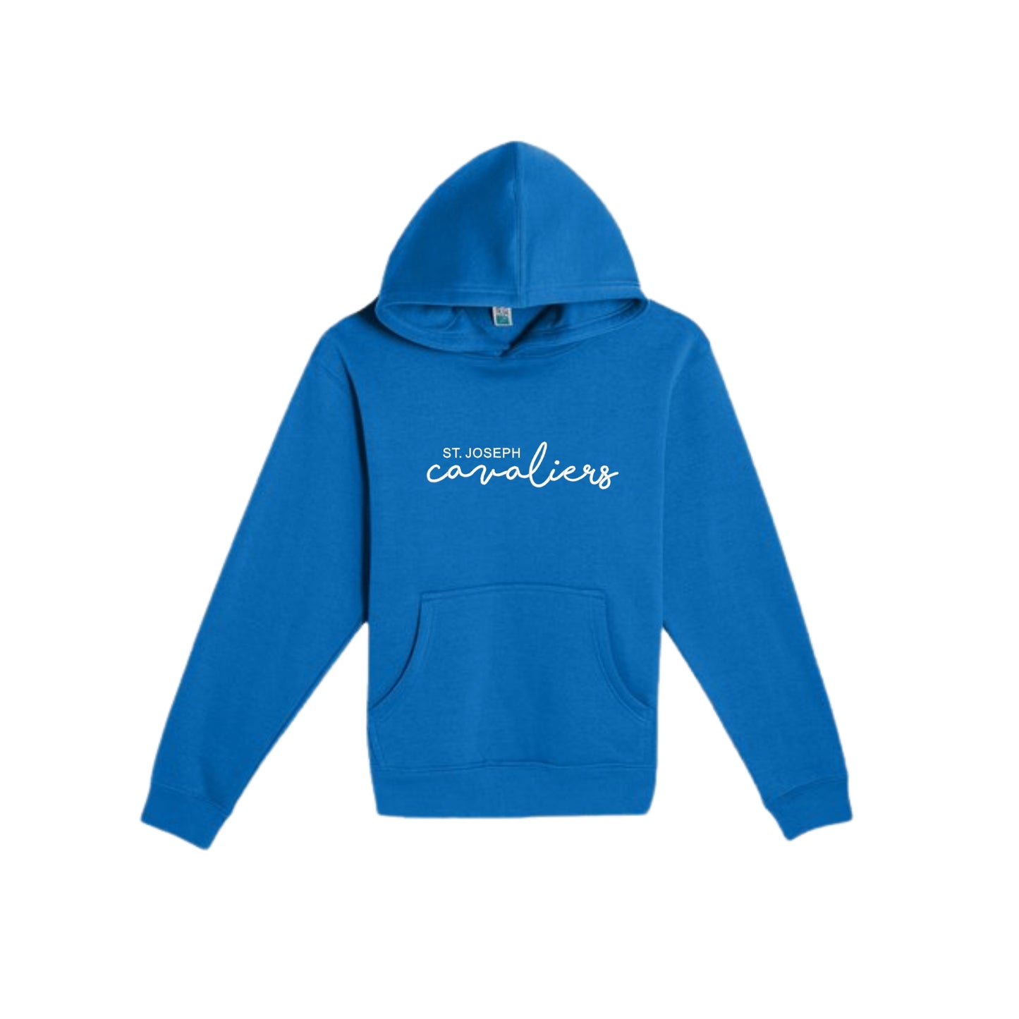 Adult and Youth St. Joseph Cavaliers Script Embroidered Lane Hoodie Sweatshirt | SJSE6