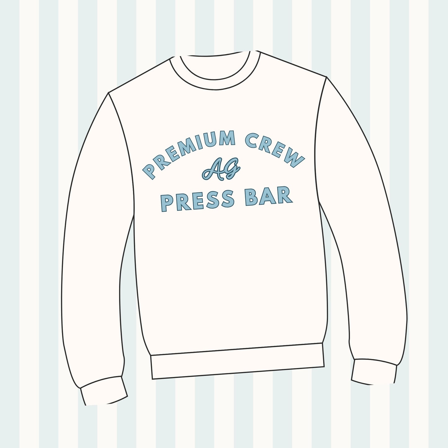 Press Bar Premium Crewneck Sweatshirt