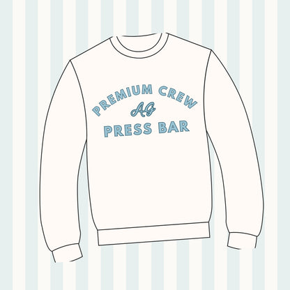 Press Bar Premium Crewneck Sweatshirt