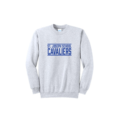 St. Joseph Cavaliers Crewneck Sweatshirt | Adult and Youth Fit | SJS DTF 27
