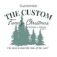 Personalized Family Christmas Tree Toddler Sweatshirt