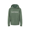 Green hoodie with 'PANTHERS' text on a white background