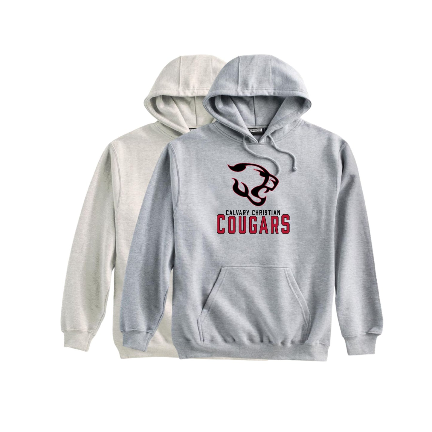 CCS Cougars Pennant Hoodie | Adult and Youth Fit | CCS DTF 27RB