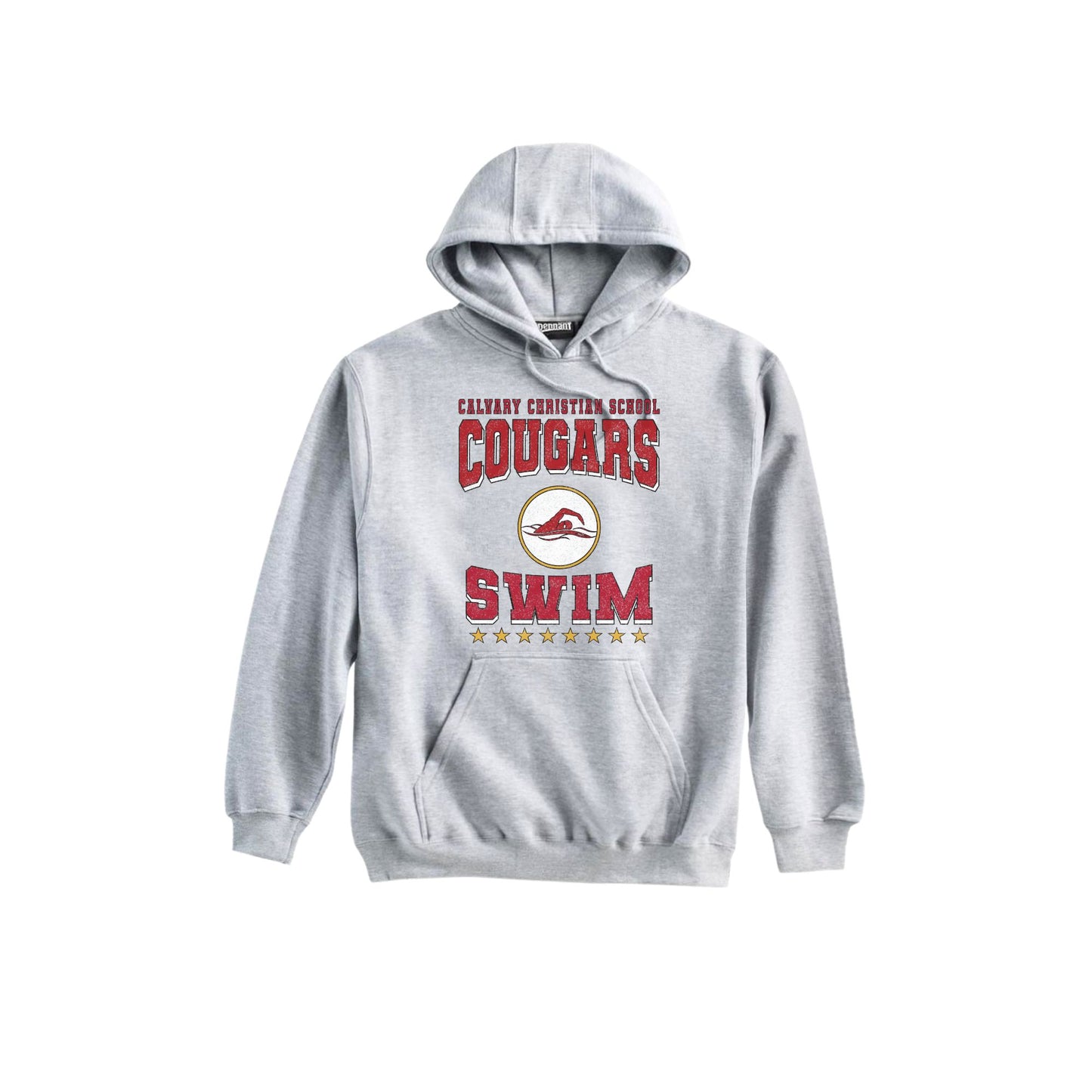 Printed Distressed CCS Swim Hoodie | CCSDTG20