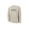 Beige sweatshirt with 'Saint Pius X Panthers' text on a white background
