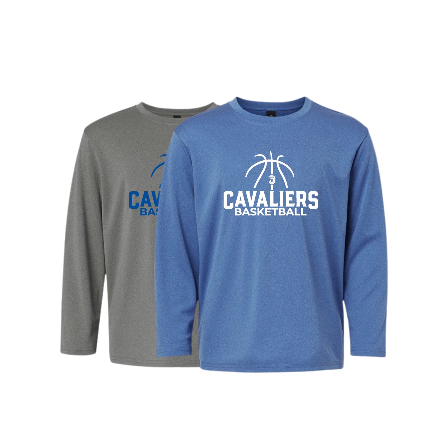 Adult and Youth SJS Cavaliers Basketball Performance Long Sleeve Shirt | SJS DTF 15