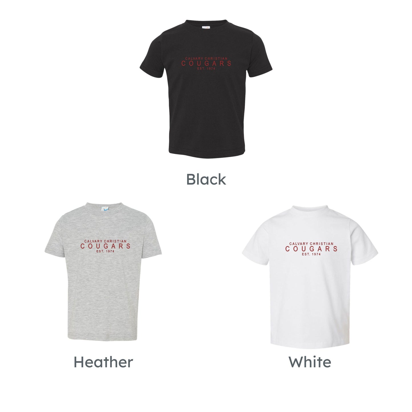 toddler tshirt color sheet
