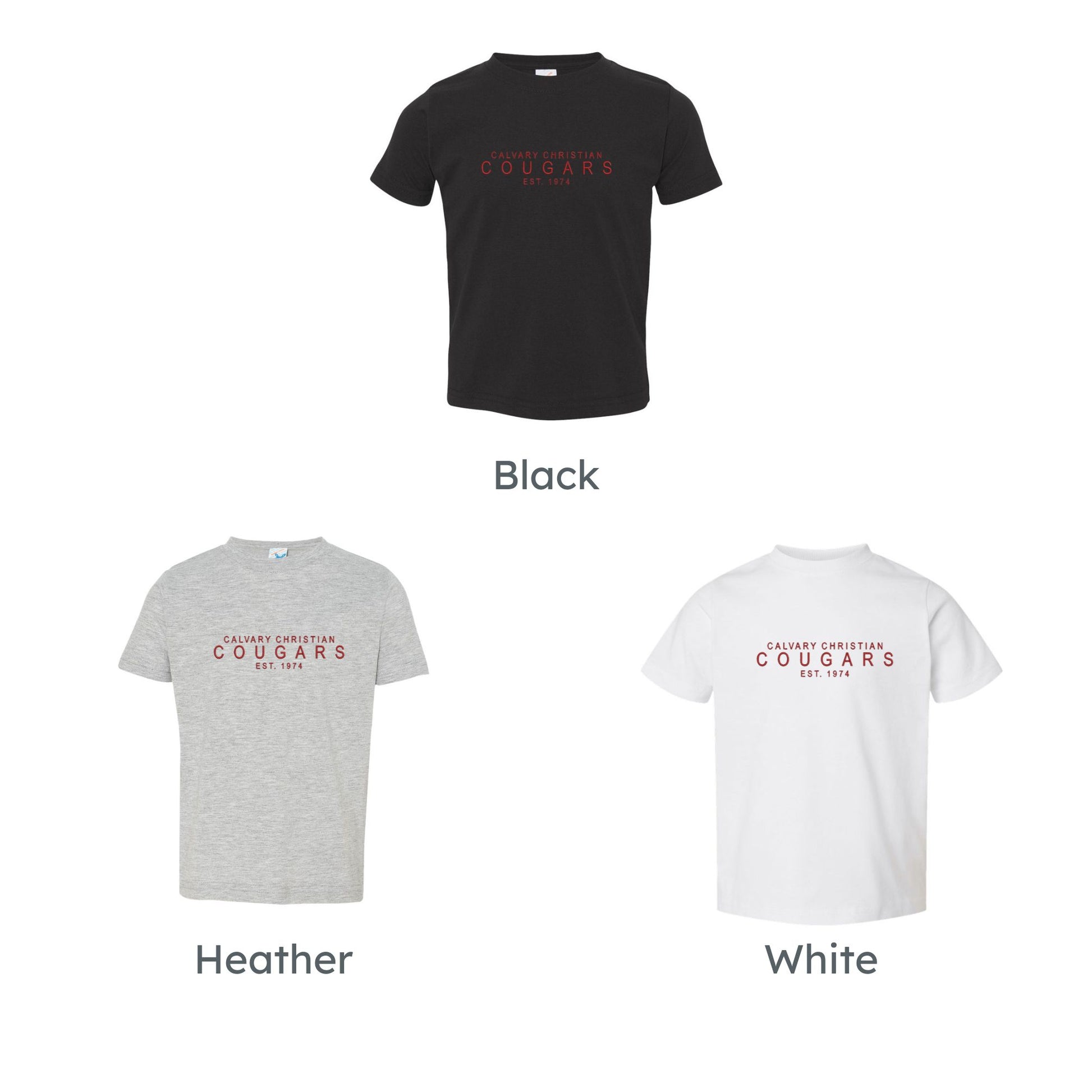 toddler tshirt color sheet