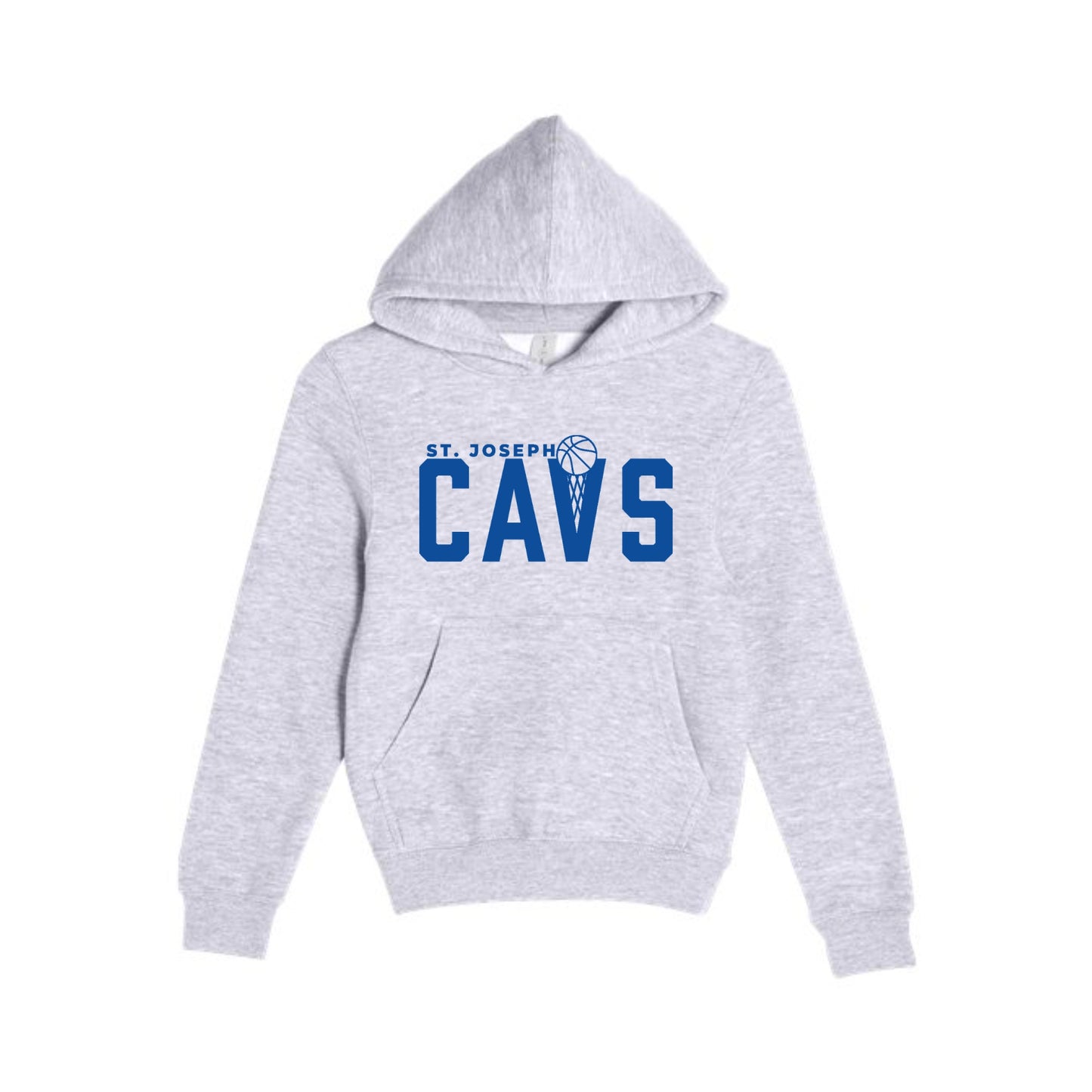 Adult and Youth St. Joseph Cavs Basketball Lane Hoodie | SJS DTF NB1