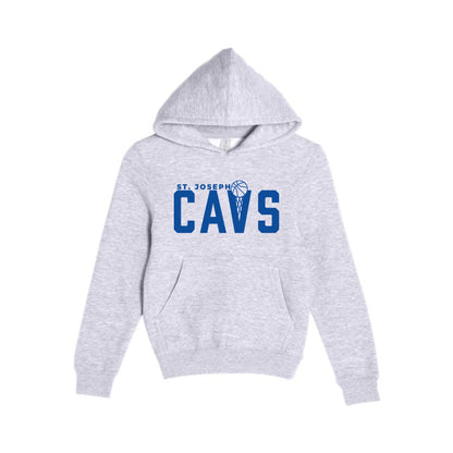 Adult and Youth St. Joseph Cavs Basketball Lane Hoodie | SJS DTF NB1