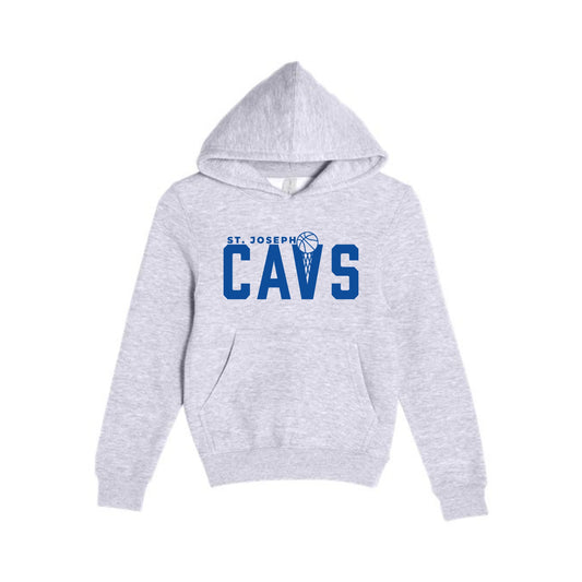 Adult and Youth St. Joseph Cavs Basketball Lane Hoodie | SJS DTF NB1
