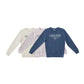 Four sweatshirts in different colors with 'CAVALIERS' text on a white background