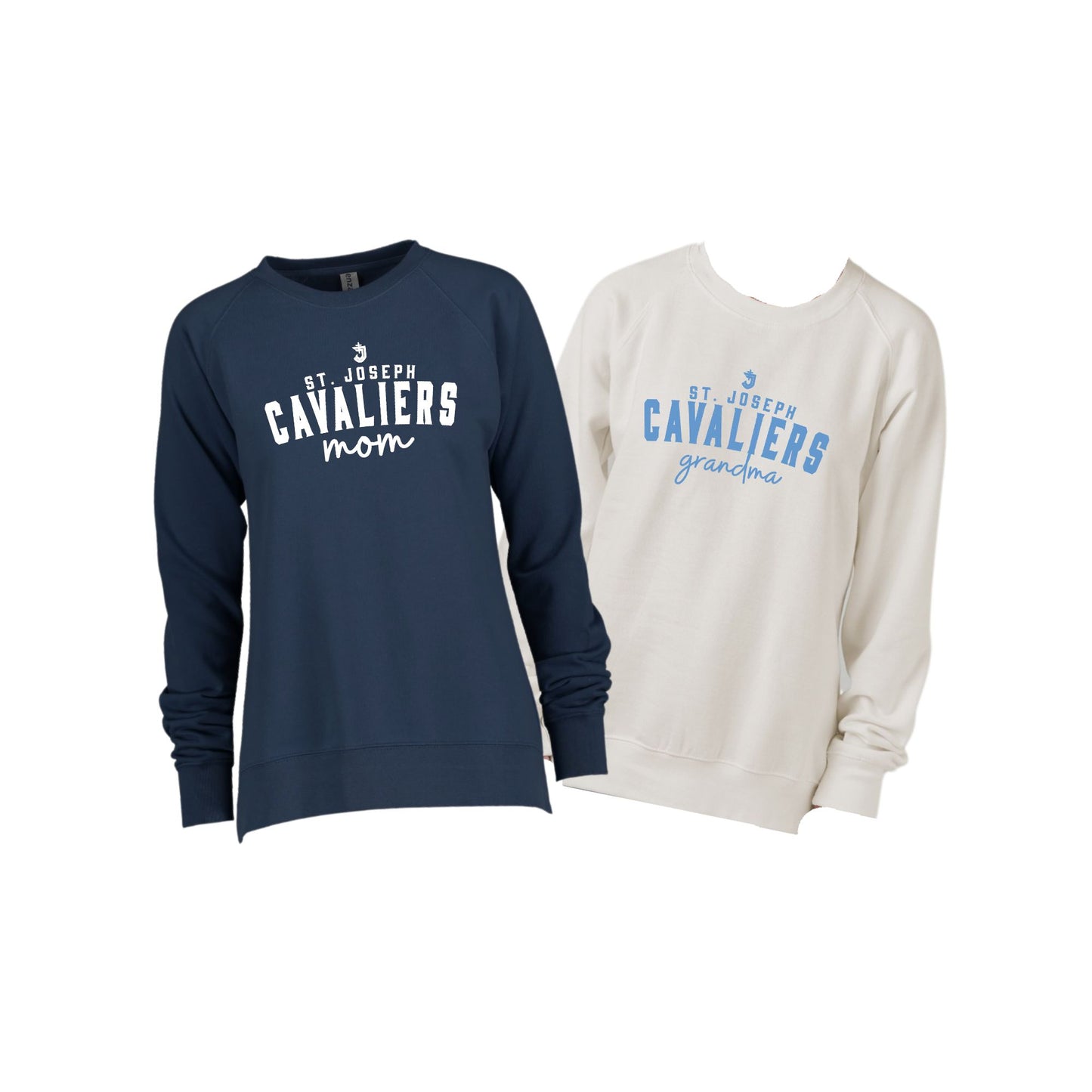 Ladies St. Joseph Cavaliers Mom/Grandma Embroidered Pullover | SJS DTF30