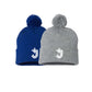 Embroidered SJS Shield Pom Beanie | SJS E01