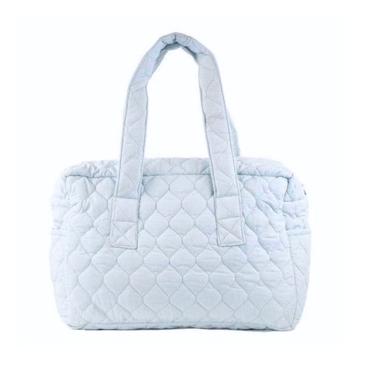 Karoline Quilted Duffle and Cosmetic Bag