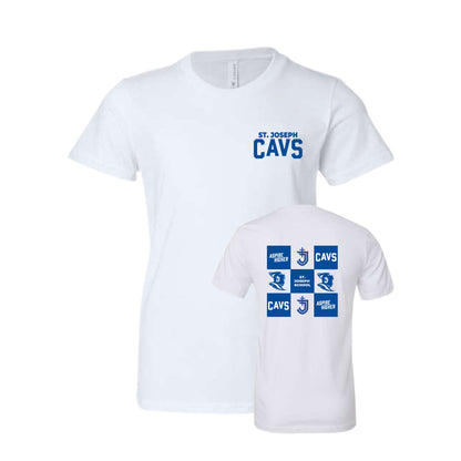 Aspire Higher Cavaliers Adult Bella and Canvas T-Shirt | SJSDTG12