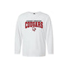 Printed Varsity CCS Cougars Long Sleeve Performance Tee | CCSDTF27