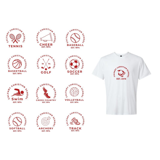 Custom CCS Sport Team Performance YOUTH T-Shirt | CCS_S_DTFCS