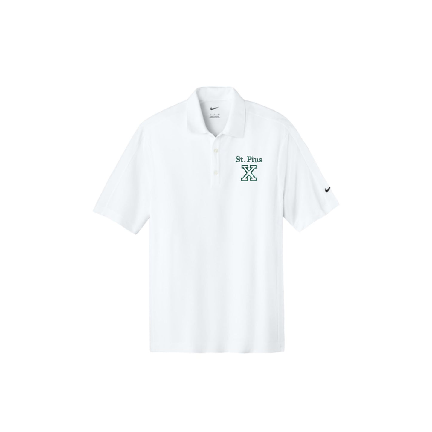 Embroidered St. Piux X  Men's Nike Dri-FIT Polo | SPX EB