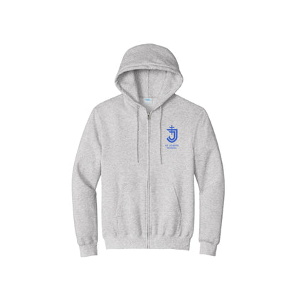 Adult St. Joseph Cavaliers Embroidered Full Zip Jacket | SJSE00