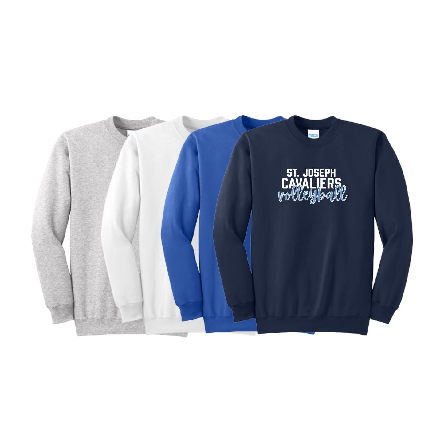 St. Joseph Cavaliers Volleyball Sweatshirt | Adult and Youth | SJS DTF 16