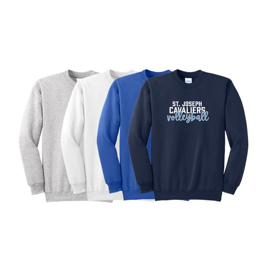 St. Joseph Cavaliers Volleyball Sweatshirt | Adult and Youth | SJS DTF 16