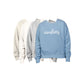 Ladies Boxy Crew with Cavaliers Puff Script Embroidery | SJS EPS1