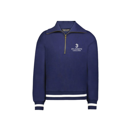 Embroidered Women's St. Joseph Cavaliers Prep Quarter Zip Pullover| SJS EC