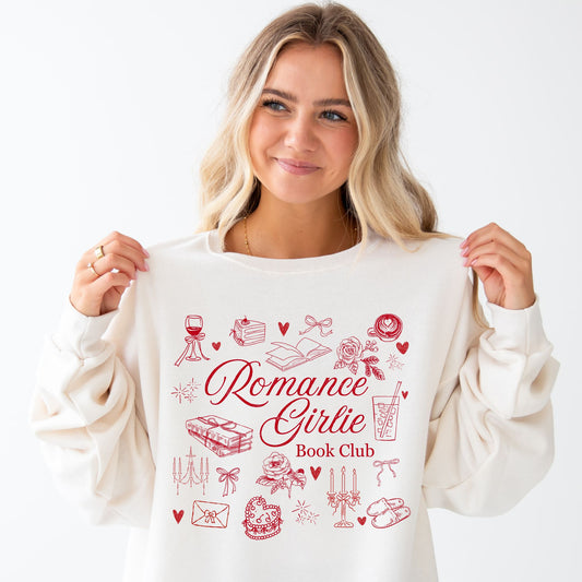 Romance Girly Book Club Sweatshirt
