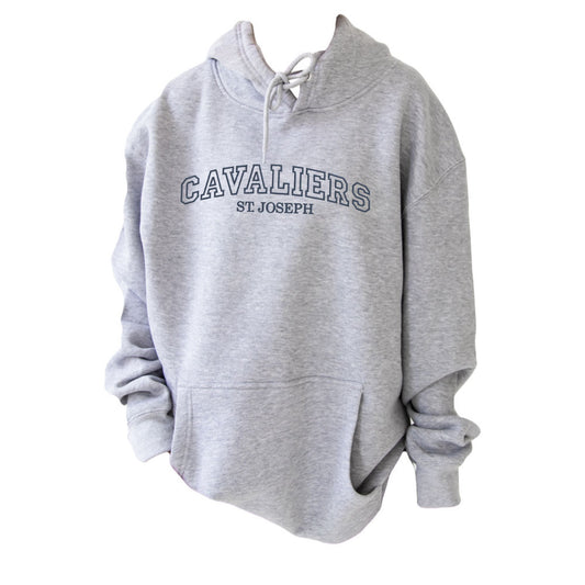 ST. JOSEPH CAVALIERS Athletic Embroidered Hoodie Sweatshirt | SJSE7